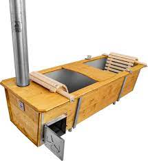 Outdoor badewanne feuer haupterneuerung zwei baumhauser eine badewanne mit feuer und ein skate bowl im wald bushcraft wellness badewanne garten feuer hauptdesign china outdoor feuer barbecue hitze wasser hot tub hersteller bade wanne nicht nur fur den garten lifestyle design badewanne dutchtub. Feuerwasser Ein Badefass Heizt Bei 2 Minuten 2 Millionen Ein