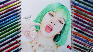 Drawing BLACKPINK : Lisa Ice Cream