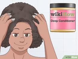 Egg makes for a great natural conditioner for curly hair because it contains vitamin a that boosts sebum production, and thus, increases your hair's ability to moisturize itself. 3 Ways To Care For Dry Curly Hair Wikihow