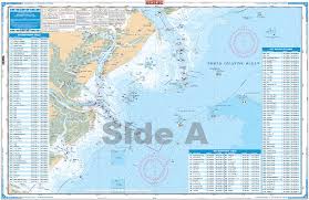 north florida georgia north carolina offshore fish and dive chart 99f