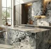 Just Landed: Arctic Ocean Quartzite , Jumbo slabs measuring 3400x1900x20mm,  available in beautiful bookmatched., Featuring a striking mix of silver  greys, smoky charcoals and bold white veining, the ...