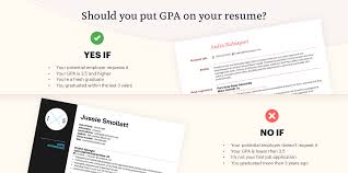 Should You Include Gpa On Your Resume Tips Examples