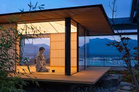 kengo kuma s rooftop tea house on a canadian terrace ignant tea house design tea house japanese tea house