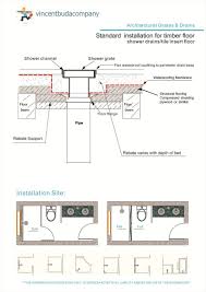 And it's important to get this right to avoid unsightly tile lippage and/or water pooling around the drain with your drain adjusted to its proper height, and your shower floor tiles already cut, you can begin your installation. Shower Grates Installation