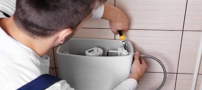 Toilet Installation and Toilet Repair warning signs