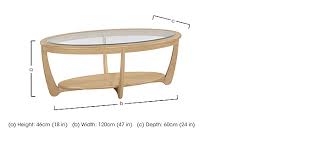 Creative minimalist small oval coffee table for living within oval glass. Shades Glass Top Oval Coffee Table Nathan Furniture Village Version