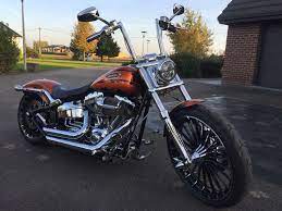 Softail Breakout Cvo Ape Hanger Harleydavidsonchoppersapehangers Harleydavidsonchopperscustombobber Harleydav Harley Harley Davidson Harley Davidson Chopper