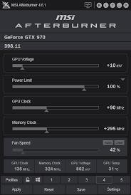 After downloading the msi afterburner app for android on your device and installing msi afterburner remote server on your computer, open the app and click on settings. Msi Afterburner Skin Dark Theme V3 By N E P O S On Deviantart