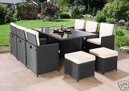 Here you'll find a wide variety of garden table and chair sets to choose from. Cube Rattan Garden Furniture Set Chairs Sofa Table Outdoor Patio Wicker 10 Seat Rattan Effect Garden Furniture Luxury Garden Furniture Rattan Outdoor Furniture