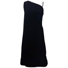 1960s Guy D Plus Size 14 16 Demi Couture Black One Shoulder Cocktail Dress With Images Cocktail Dress Vintage Plus Size Cocktail Dresses Cocktail Dress