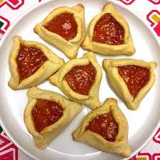 Easy Hamantaschen Jewish Purim Cookies Step By Step Recipe Recipe Easy Hamantaschen Recipe Hamantaschen Recipe Recipes