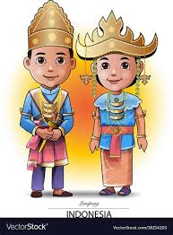 Pakaian adat sumatera barat ini dikhususkan untuk pasangan pengantin. Kartun Baju Adat Nusantara General Solusindo