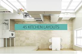 3 best kitchen layout ideas planner. 45 Kitchen Layouts Kitchen Ideas Floor Plans Qs Supplies