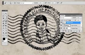Select a shape tool or a pen tool, and click the paths button in the options bar. How To Create A Rubber Stamp Effect In Adobe Photoshop