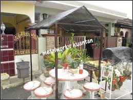 Konstruksi dari bahan kayu besi memungkinkan rumah akan bertahan dalam waktu. Pondok Orkid Sesuai Untuk Metal Works Kuantan Facebook