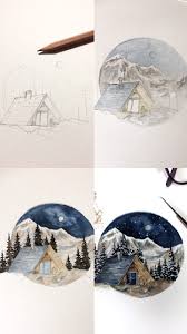 Rosies Sketchbook Process Photos Of A Watercolour Painting Watercolor Watercolour Painting Sketch Art Artis Art Painting Art Watercolor Illustration