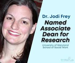 I am so honored and excited to support the research at University of  Maryland School of Social Work in this new role.