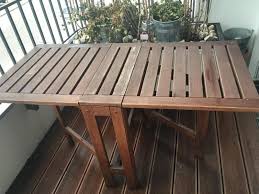 Maybe you would like to learn more about one of these? Ikea Applaro Klapptisch Balkontisch Gartentisch Holz Neupreis 79 Ikea Applaro Gartentisch Holz Gartenmobel