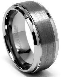 Tungsten Wedding Rings For Men Cincin Perhiasan Cincin Beautiful
