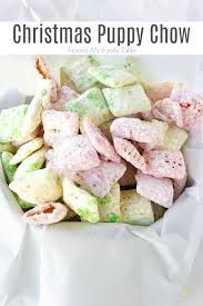 See more ideas about puppy chow recipes, puppy chow, snack mix. Christmas Puppy Chow Muddy Buddies Around My Family Table