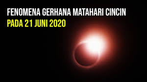 Sejumlah negara diketahui akan bisa melihat gerhana matahari cincin tersebut. Gerhana Matahari Cincin Akan Lintasi Wilayah Indonesia Pada 21 Juni 2020 Youtube