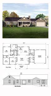 Traditional Style House Plan 49189 With 3 Bed 2 Bath 2 Car Garage Ranch Style House Plans Ranch House Plan New House Plans