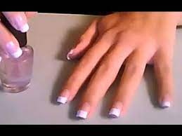Nail art facile à faire. French Manucure Facile A Faire Youtube