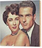 Elizabeth Taylor and Montgomery Clift, Hollywood Legends Painting by  Esoterica Art Agency