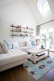 There are minor scuffs, scrapes and wear to the as found. White Grasscloth Coffee Table With Silver Nailhead Trim Transitional Living Room