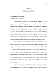 Doc Bab Ii Tinjauan Pustaka 2 1 Analisis Sistem Informasi 2 1 1 Pengertian Analisis Sistem Samsul Amin Academia Edu