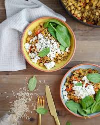 Veggie One Pot Reispfanne Mit Aubergine Feta Bakinglifestories