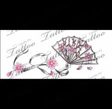 Check spelling or type a new query. Marketplace Tattoo Japanese Cherry Blossom Fan Rose Vine Wrist Tattoos 400x400 Png Clipart Download