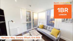This one bedroom apartment is situated on one of the best floors of this exclusive canary wharf development on marsh joined spareroom because: Newest 1 Bedroom Flat For Rent Harbour Way Canary Wharf E14 Rentlondonflat Com Youtube