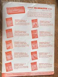 1955 RAMONA Sheet Music Wolfe Gilbert, Mabel Wayne, (Sp.& It. Lyrics)