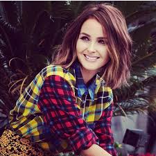 Camilla Luddington Short Hair Grey S Anatomy Gorgeous Burgundy Hair Short Hair Styles Hair Styles