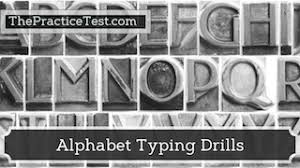 If you want to figure out how many words per minute, or wpm, you're capable of typing on the computer, you can take a typing speed test. Type The Alphabet Typing Finger Exercises