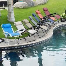 Caravan Sports Zero Gravity Sling Lounge Chair Outdoor Chaise Lounge Lounge Chair Outdoor Outdoor