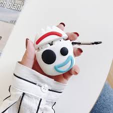 Cute Forky Cartoon Apple Airpod Case Wireless Headphone Earphone Charging Cover Skin Holder Storage Kawaii K Airpod Case Cute Ipod Cases Phone Case Accessories