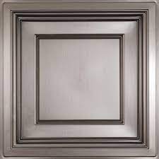 See more ideas about ceiling texture types, ceiling texture, texture. Ceilume Madison Faux Tin 2 Ft X 2 Ft Lay In Coffered Ceiling Panel Case Of 6 V3 Mad 22pbr 6 The Home Depot