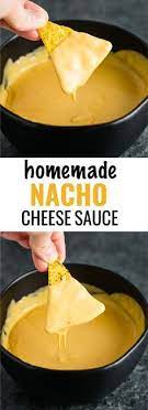 5 Minute Nacho Cheese Sauce Recipe Perfect For Dipping Or Poured Over Nachos Just 6 Ingredients Nachocheesesauce Vegetarian Mexicanfo Nacho Cheese Sauce Cheese Sauce Sauce Recipes