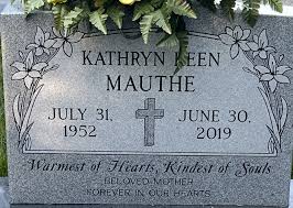 Kathryn “Kathy” Keen Mauthe (1952-2019)