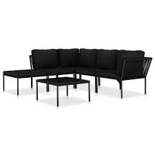 Sitzkissen und gartenmöbelauflagen lassen deinen außenbereich in einem neuen licht erstrahlen, schaffen ein wohnliches ambiente und sorgen für neuen komfort. Vidaxl 6 Tlg Garten Lounge Set Mit Auflagen Kaufland De