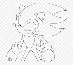 Dogs love to chew on bones, run and fetch balls, and find more time to play! Super Sonic Coloring Pages Dark Sonic Colouring Clipart 2064339 Pikpng