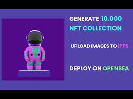Genarete 10 000 Nft Collection And Display Them On Opensea Youtube