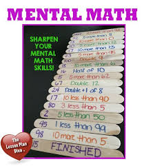 You Can Use This Game With Random Facts Addition Subtraction Times Tables Or All Of The Above All I Do Is Get Popsicl Mental Math Games Education Math Math