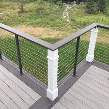 Premier rail by azek timbertech has a classic look, offering beauty and durability azek rail and deck components are some of the most affordable outdoor living rail and deck products available today. Pin On Decking Colour