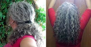 Similar to wavy hair, the shorter you go, the curlier your hair is going to look. How I Went Completely Gray And Loved It Naturallycurly Com