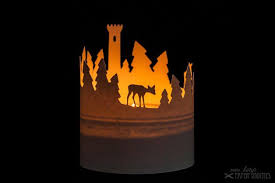 Dir Gefallen Meine Winterwald Windlicht Bastelgrusskarten Du Mochtest Aber Lieber Eins Ganz Fur Dich Allein Und Papierskulptur Kunst Auf Papier Papierlaterne