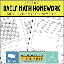 Heat oven to 350 degrees f. Help With 6th Grade Math Homework Sixth Grade Math Worksheets