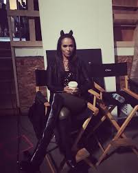 Lesley Ann Brandt As Maze Behind The Scenes Season 2 Lucifer Mazikeen Lucifer Lesley Ann Brandt Maze Lucifer Lucifer Mazikeen